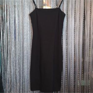 Black tight dress